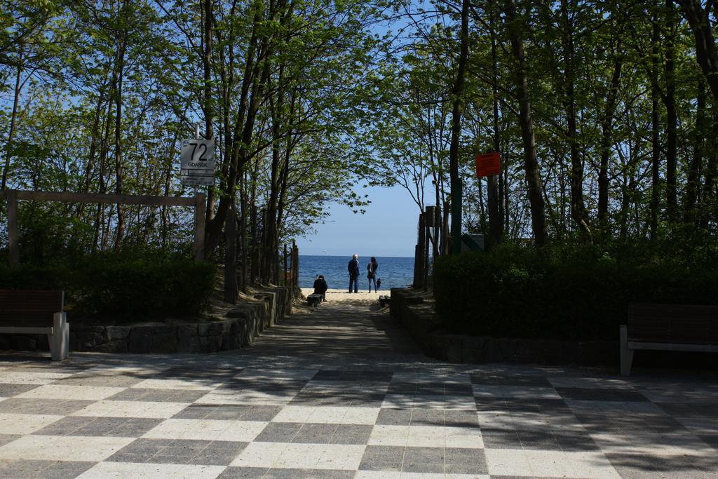 Apartament Di Mare Гданск Екстериор снимка